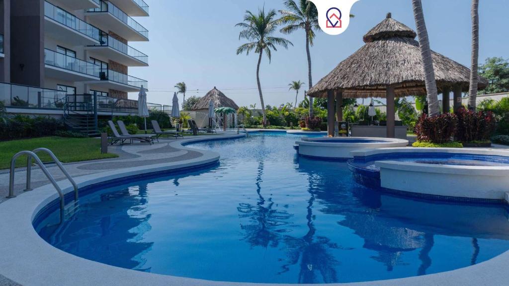 Apartment with pool 3 beds in Acapulco